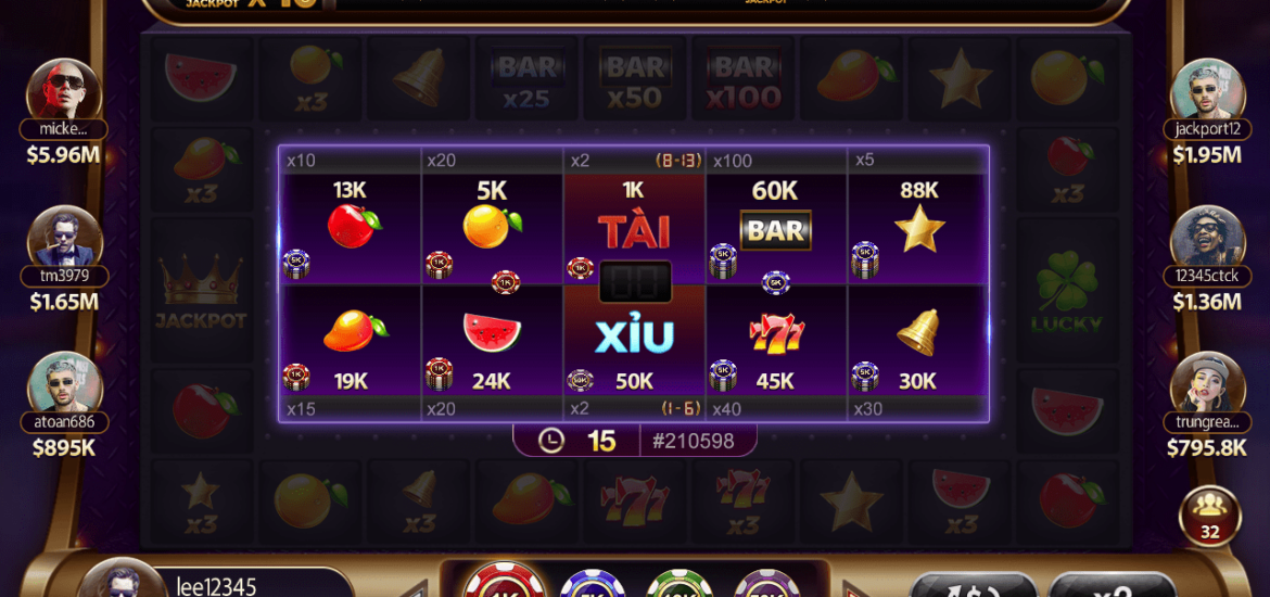 Giai ma Game Xeng 777 Game Bar Trai Cay Hoa Qua