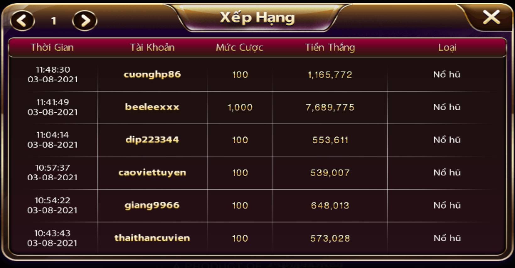 Giai ma game no hu Kim Cuong Sunwin an hu 5 000 000