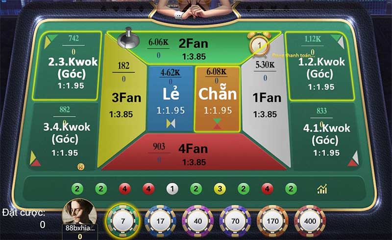 Chơi Fantan ở Cổng game Sunwin cực dễ