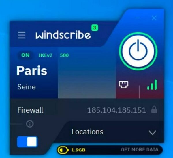 Cách fake IP bằng Windscribe thành công