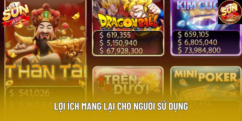 Lợi ích mang lại cho người sử dụng