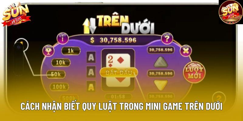 Cách nhận biết quy luật trong mini game trên dưới Cách nhận biết quy luật trong mini game trên dưới